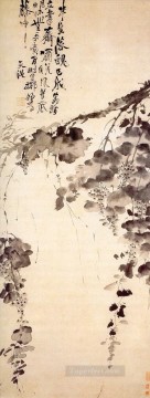 Xu Wei Painting - uvas tinta china antigua